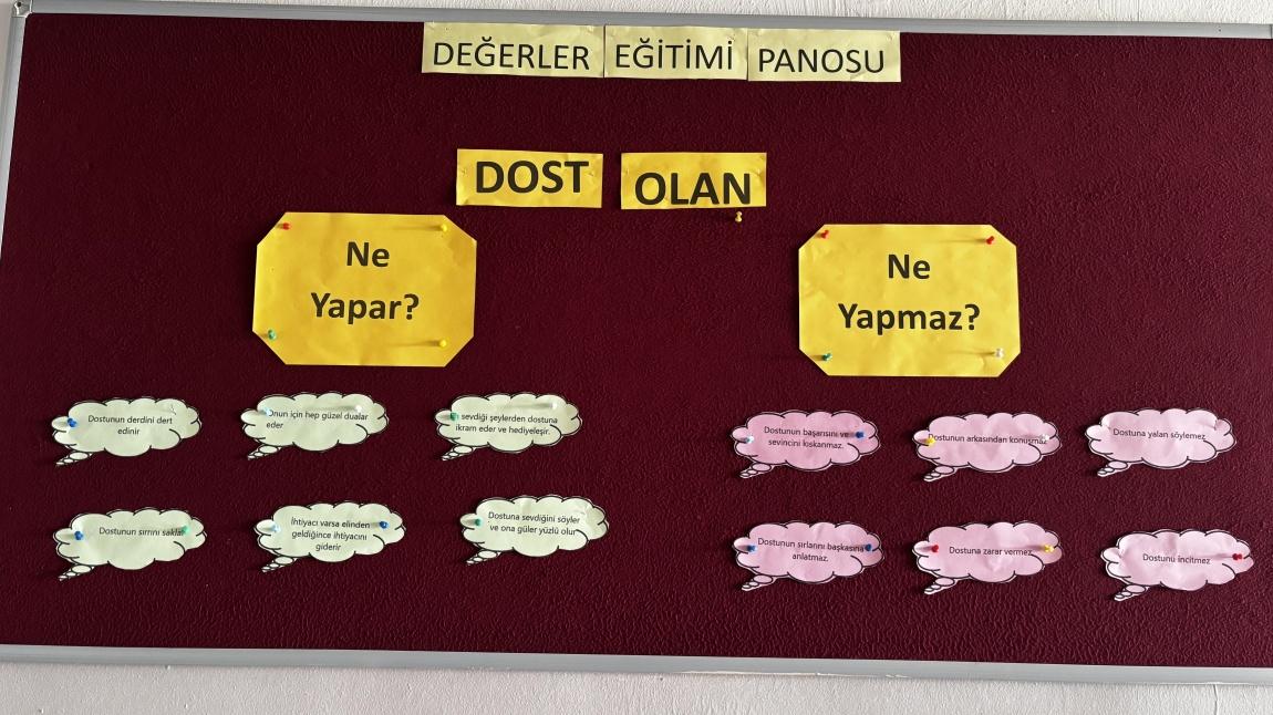 Değerler Eğitimi Ekim Ayı Etkinliği